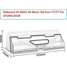MSP S5 Max / S6 Maxv /s6 Pure T7/t7 Pro Robot Süpürge Toz Haznesi ile ile Uyumlu