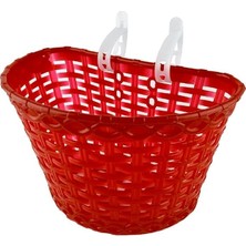 MSP Jant Uyumlu Hasır Desenli Plastik Çocuk Bisikleti Ön Sepet