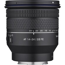 MSP - Af 14-24 mm F2.8 Fe - Lk Samyang & Schneider-Krouznach - Süper Geniş Açılı Objektif - Aynasız Tam Formatlı Kameralar Için Zoom Objektif - Kompakt ve Hafif - Sony Fe
