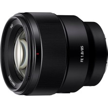MSP SEL85F18, Kompakt Sistem Fotoğraf Makinesi Lensi (Sony Eurasia Garantili), Siyah