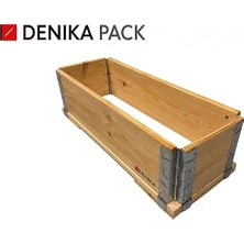 MSP Pack Katlanır Ahşap Kasa & Saksı – Modüler Depolama ve Taşıma Kutusu