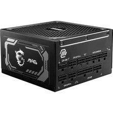 MSP Mag A1250GL Pcıe5.1 1250W 80PLUS Gold Full Modüler Atx Güç Kaynağı Siyah