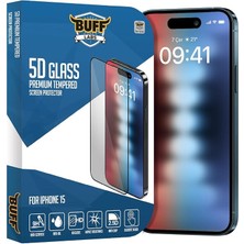 MSP Labs iPhone 15 ile Uyumlu 5d Glass Ekran Koruyucu