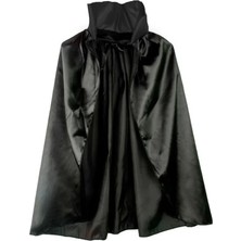 Givoria Siyah Renk Yakalı Halloween Pelerini 90 cm HXCDR47