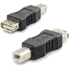 aklow akyoleticaret HDX1354 Usb-B (M) - USB (F) Yazıcı Çevirici, Siyah
