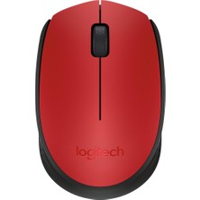 MSP M171 Kablosuz Mouse, Pc, Mac, Dizüstü Bilgisayar Için, 2,4 Ghz, USB Mini Alıcılı, Optik Izleme, 12 Aylık Pil Ömrü, Sağ ve Sol Elle Kullanıma Uygun, Kırmızı