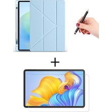 MSP Honor Pad X8A / X8B 11 Inç Uyumlu Kalem Bölmeli Akıllı Kılıf + Ekran Koruyucu + Dokunmatik Kalem
