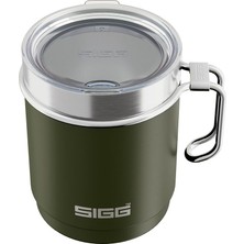 MSP - Camp Termos Bardak – Travel Mug Roasted Green – Tritan Kapaklı – Bulaşık Makinesinde Yıkanabilir – Kulplu – Bpa Içermez – Yalıtımlı Bardak Çift Cidarlı – Beyaz – 0,36 L