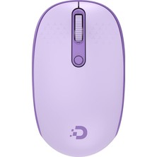 MSP MX400 Prime Pro Sessiz Kablosuz Mouse Bluetooth ve 2.4ghz Wireless Bağlantı - Ayarlanabilir Dpı (Lila)