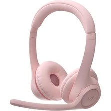 MSP Zone 300 Kablosuz Bluetooth Mikrofonlu Kulaklık, Gürültü Azaltma Dahil, Windows, Mac, Chrome, Linux, Ios, Ipados, Android ile Uyumlu, Pembe