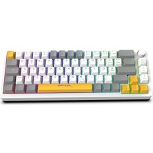 MSP Empousa Red Swıtch Rgb Kablolu Mekanık Gamıng Klavye-Beyaz