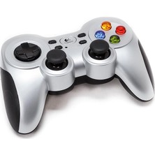 MSP F710 Kablosuz Gamepad, 2.4 Ghz Kablosuz Bağlantı Özelliği, Çift Titreşimli Bildirim Motoru, 4 Düğmeli Hassas D-Pad, Xıd Modu, Gri