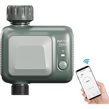 MSP Tek Çıkışlı Akıllı Bahçe Sulama Bilgisayarı, Wifi Hub'lı Otomatik Su Zamanlayıcısı, Çim ve Bahçe Için Ipx5 Su Geçirmez