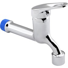 MSP Kapa Uzun Musluk Lavabo Banyo Mutfak Musluğu Bahçe Çeşmesi Klasik Musluk Tek Çıkışlı Batarya