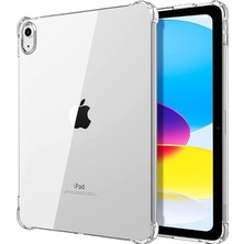 MSP iPad 11.nesil A16 11INÇ/10.NESIL 10.9inç ile Uyumlu Kılıf Kalem Bölemli Standlı Darbelere Dayanıklı Şeffaf Kapak