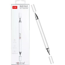 MSP Samsung Galaxy Tab A9 SM-X110 A9 Plus SM-X210 ile Uyumlu 2in1 Dokunmatik Tablet Kalemi Stylus