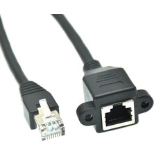 MSP 8050 RJ45 Dişi Erkek Uzatma 5m Panel Tipi Cat6 Montaj Kablosu (5 Metre)