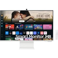 MSP M8 LS32DM801UUXUF, 32" Inç, Uhd, 3840 x 2160, 4k, 4ms 60Hz, HDR10, Akıllı Monitör