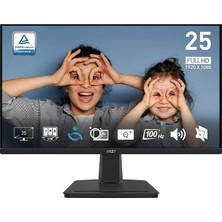 MSP Pro MP251 24.5" 1920X1080 1ms 100Hz IPS Anti-Glare Full Hd Monitör