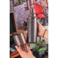 MSP Yapımı Bakır Su Matarası 950 Ml, Içi Kalaylı