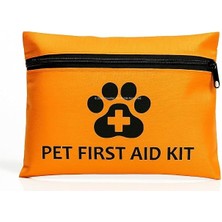 MSP Evcil Hayvan Ilk Yardım Seti, Kedi ve Köpekler Için Kapsamlı Acil Durum ve Bakım Çantası, Kene Çıkarıcı, Makas, Acil Durum Örtüsü ve Temel Tıbbi Malzemeler ile Taşınabilir Kompakt Tasarım