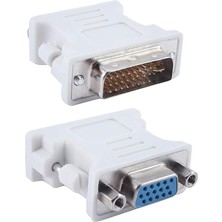 MSP 4701 DVI Erkek (24+5) To VGA Dönüştürücü Çevirici Adaptör Monitör