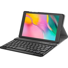 MSP Samsung Galaxy Tab A 8.0 2019 T290 T295 T297 Bluetooth Klavyeli Standlı Kılıf - Bkk1
