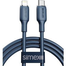 MSP 30W Hızlı Şarj Type-C To Lightning Kablo Soft Silikon Dayanıklı, 1.2 M Spk-14 iPhone Uyumlu