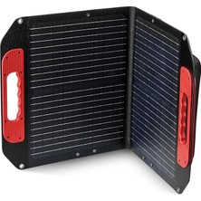 MSP Einhell Solar Panel 40 W (Taşınabilir Güneş Enerjisi Modülü, 40 W, Katlanabilir, Kamp ve Dış Mekan Için, Einhell Akülü Enerji Istasyonu Aksesuarı, 1 x XT60 ve 1 x Usb-C Kablosu Dahil)