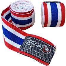MSP Do 83818 Thailand Bayraklı 5 Metre Elastik Bandaj Boks Bandajı Muay Thai Kick Ban Karışık