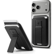 MSP Magsafe Destekli Cüzdan Smart Fold 2 Mag Fit (3 Kartlık) Siyah - AFA07149 (Spigen Tr Garantili)