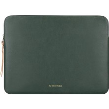 MSP Tablet Kılıfı iPad Pro 11 Inç M4 M2 4. / 3. Nesil 2022/2021 / iPad Air 11" M2 2024 2022 ve Akıllı/sihirli Klavye ile Uyumlu Kalem Tutucu-Pu Deri Çanta Su Geçirmez Ince Kılıf - Yeşil
