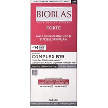 MSP Forte 360 ml Saç Dökülmelerine Karşı Şampuan