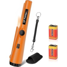 MSP Metal Dedektörü Pinpointer 2 Pilli IP66 Su Geçirmez Taşınabilir Metal Dedektörü Hazine Avı Altın Para Avı Aracı Kemer Kılıfı ile Çocuklar Yetişkinler Yeni Başlayanlar Için