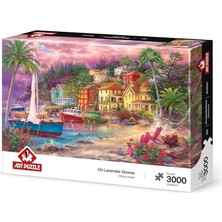 aklow akyoleticaret Eflatun Kıyılar 3000 Parça Puzzle