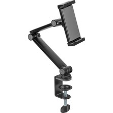 MSP Kelepçeli Tablet Standı | 4.7'' - 12.9'' Arası Tüm Tabletlerle Uyumlu