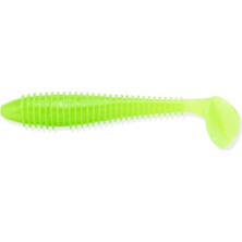 MSP Swing Impact Fat 3.8" #026S Clear Chartreuse Glow Silikon Yem