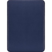MSP Laptop Kılıfı 15 Inç MacBook Air 15" M3 Pro/max 2024 A3114 & M2 2023 A2941 ile Tam Uyumlu, Suni Deri Kılıf Kılıf, Gece Mavisi
