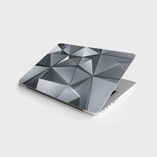 MSP Sticker Bilgisayar Notebook Pc Kaplama Etiketi 3D Metal