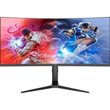 MSP 34" MP3429-Y Gaming Monitör 165Hz 1ms Va Wqhd Kavisli Siyah