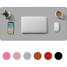 MSP Deri Mouse Pad Laptop Bilgisayar Geniş Masa Matı 80X40 AL3023 (Taba)