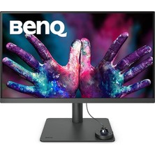 MSP PD2705U Grafik Monitörü (Aqcolor Teknolojisi, 27 Inç, 4K Uhd, Ips, P3 Renk Alanı, Usb-C Şarj, Dp/hdmı, Kvm, Donanım Kalibre Edilmiştir, Yüksekliği Ayarlanabilir), MacBook Uyumlu