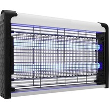 MSP Tipi Sinek Öldürücü, 20W, 2000V, Çift Uv Lamba, Xl Boy, 38X24X5 Cm, Dış Koruma Izgara