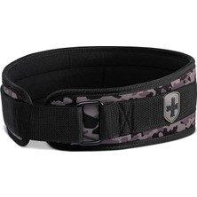 MSP Foam Core Weightlifting Belt – Sırt ve Çekirdek Stabilitesi Için 9 Köpük Destekli Konturlu Tasarım, Çelik Rulo Toka, Yumuşak Iç Astar, Üniseks, Gri Tonları, X-Large