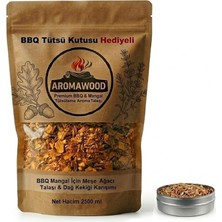 MSP Meşe Ağacı ve Dağ Kekiği Karışımı Gıda Tütsüleme Tütsü Talaşı, Mangal ve Barbekü Için, 650 Gram 2500 Ml. Tütsüleme Kutusu Hediyeli | 650 Gram, Tütsüleme Kutusu Hediyeli