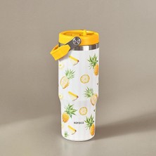 MSP Strio Ananas Çelik Sızdırmaz Termos 900 ml