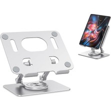 MSP & Ipad ve Telefon Standı Metal Protatif Masaüstü 360 Derece Ayarlanabilir Stand 4 ve 13.1 Inç Kadar Desterler Tablet