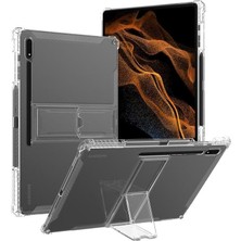MSP Samsung Galaxy Tab S10 FE/S10/S9 Fe/s9/s7-S8 ile Uyumlu Kılıf Darbelere Dayanıklı Şeffaf Kapak (12.4inçdeğildir) Beyaz