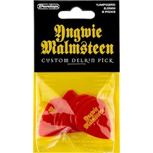 MSP Dunlop Pena Signature Yngwie Malmsteen Delrin 2 mm 6 Adet, Kırmızı