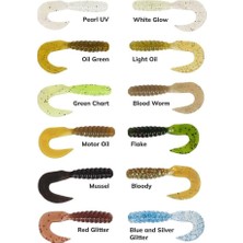 MSP Swım Worm 5.5cm Tpr Kokulu Silikon Bloodworm